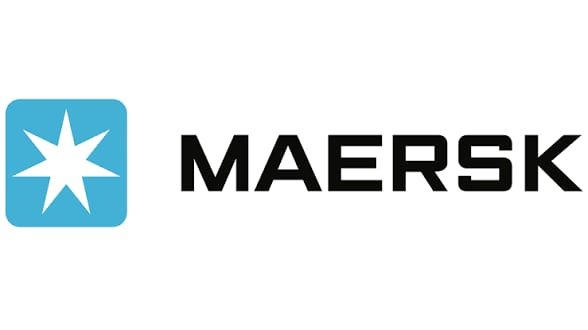MAERSK shipping partner logo